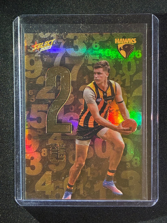 2023 Footy Stars MITCH LEWIS Numbers Gold 203/255