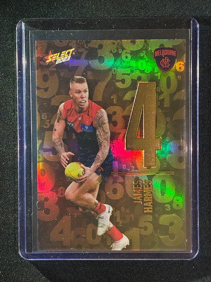 2023 Footy Stars JAMES HARMES Numbers Gold 139/255