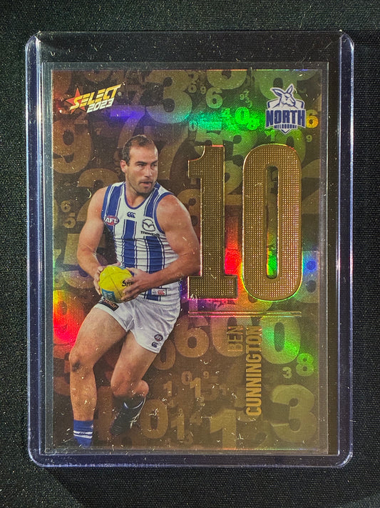 2023 Footy Stars BEN CUNNINGTON Numbers Gold 192/255