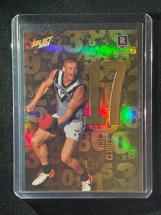 2023 Footy Stars TOM CLUREY Numbers Gold 176/255