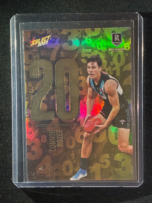 2023 Footy Stars CONNOR ROZEE Numbers Gold 39/255