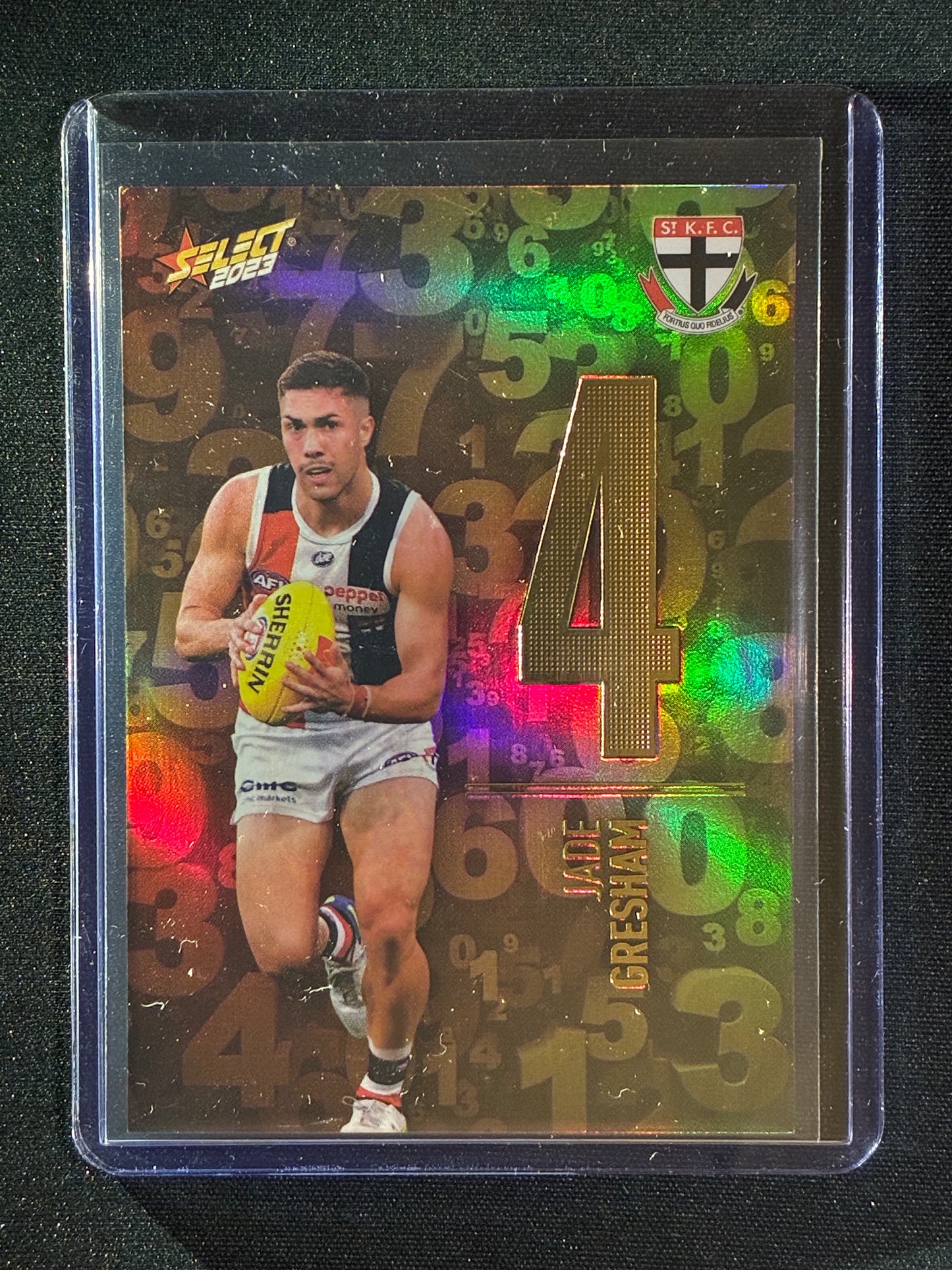 2023 Footy Stars JADE GRESHAM Numbers Gold 101/255