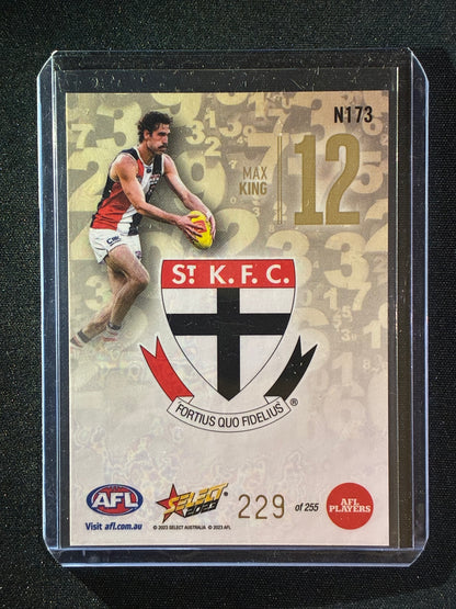 2023 Footy Stars MAX KING Numbers Gold 229/255