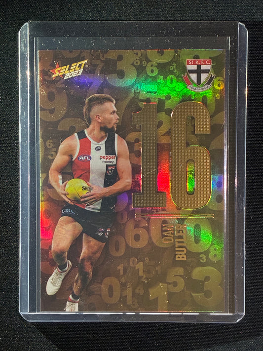 2023 Footy Stars DAN BUTLER Numbers Gold 199/255