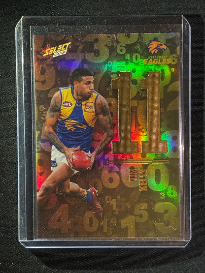 2023 Footy Stars TIM KELLY Numbers Gold 17/255