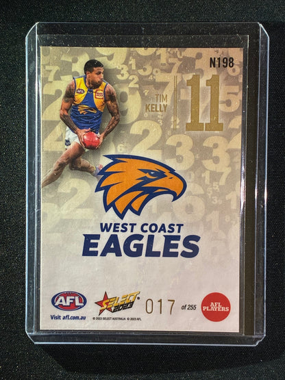 2023 Footy Stars TIM KELLY Numbers Gold 17/255