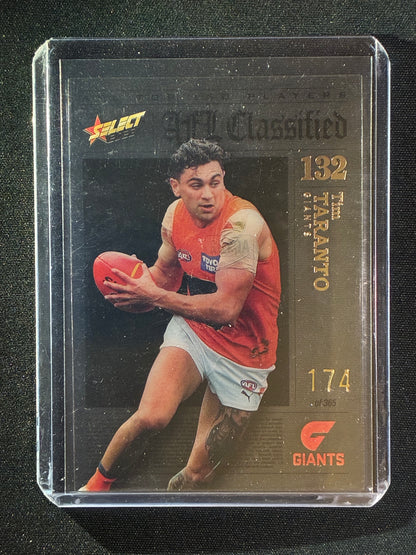 2023 Footy Stars TIM TARANTO AFL Classified Acetate 174/365