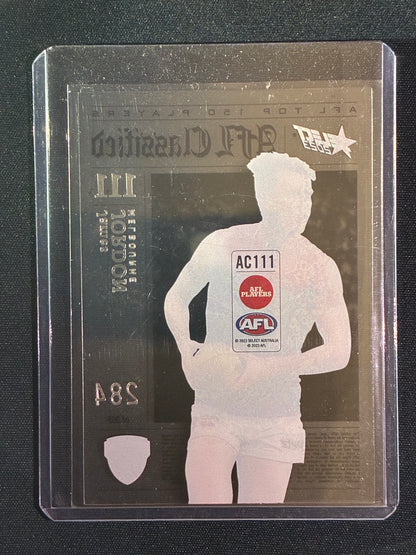 2023 Footy Stars JAMES JORDAN AFL Classified Acetate 284/365