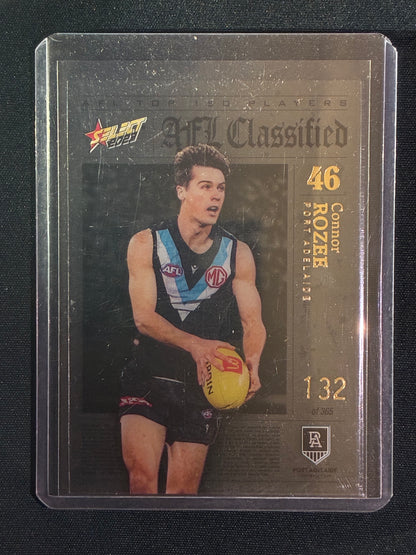 2023 Footy Stars CONNOR ROZEE AFL Classified Acetate 132/365