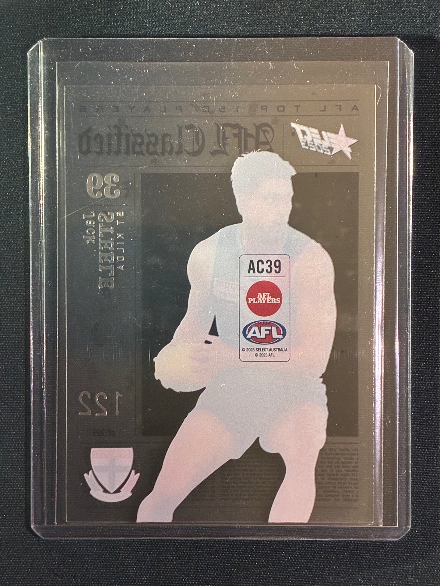 2023 Footy Stars JACK STEELE AFL Classified Acetate 122/365