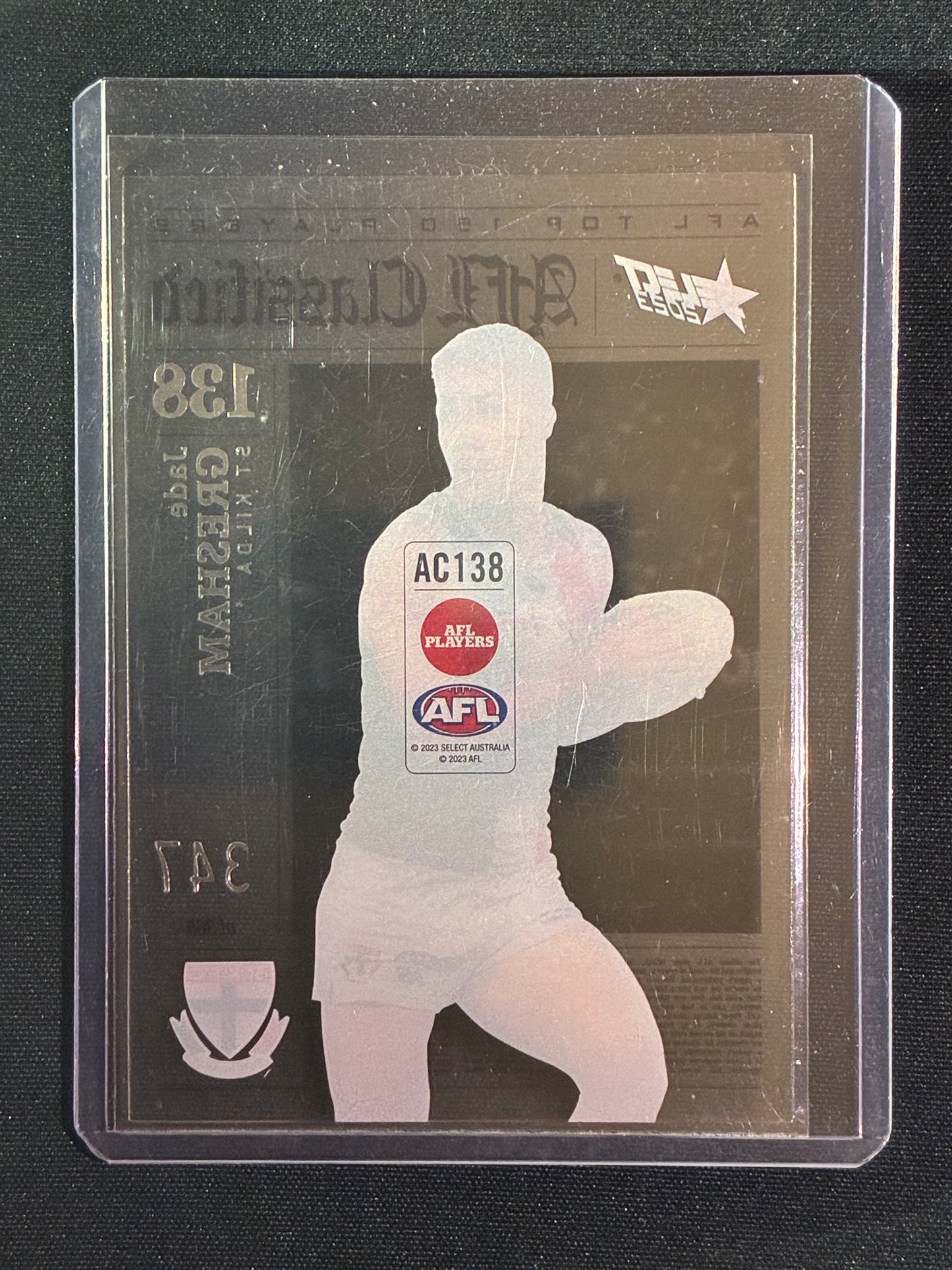 2023 Footy Stars JADE GRESHAM AFL Classified Acetate 347/365