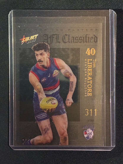 2023 Footy Stars TOM LIBERATORE AFL Classified Acetate 311/365