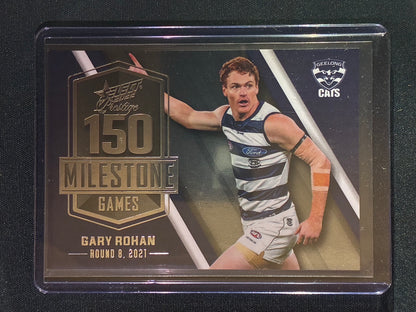 2022 Footy Stars Prestige GARY ROHAN AFL Milestone Games 12/195