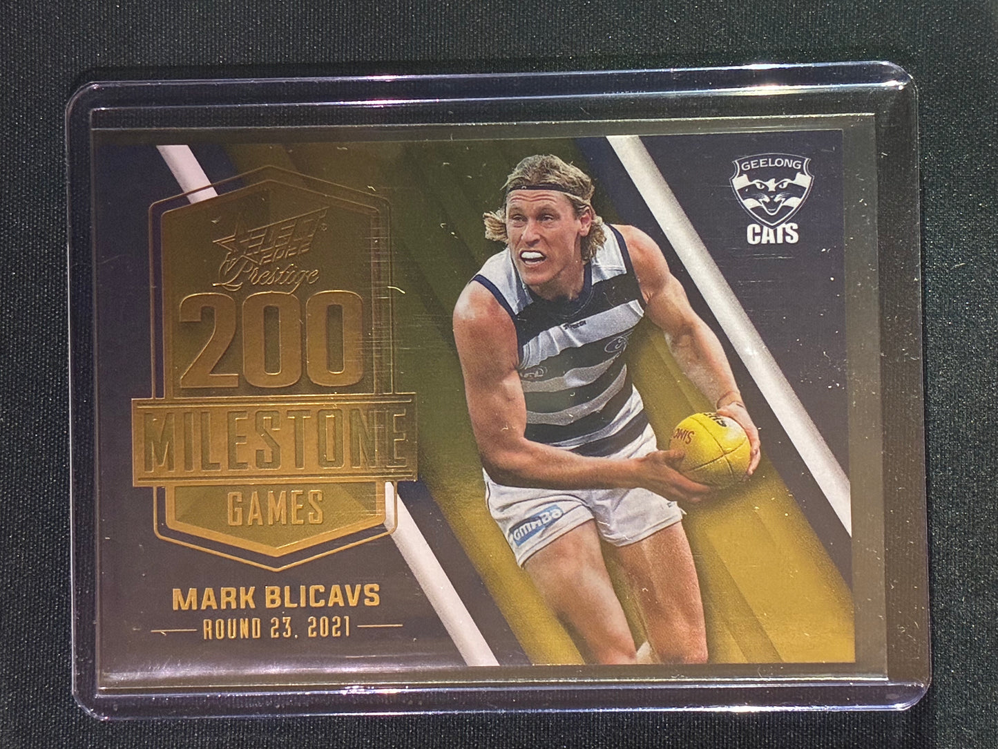 2022 Footy Stars Prestige MARK BLICAVS AFL Milestone Games 157/195