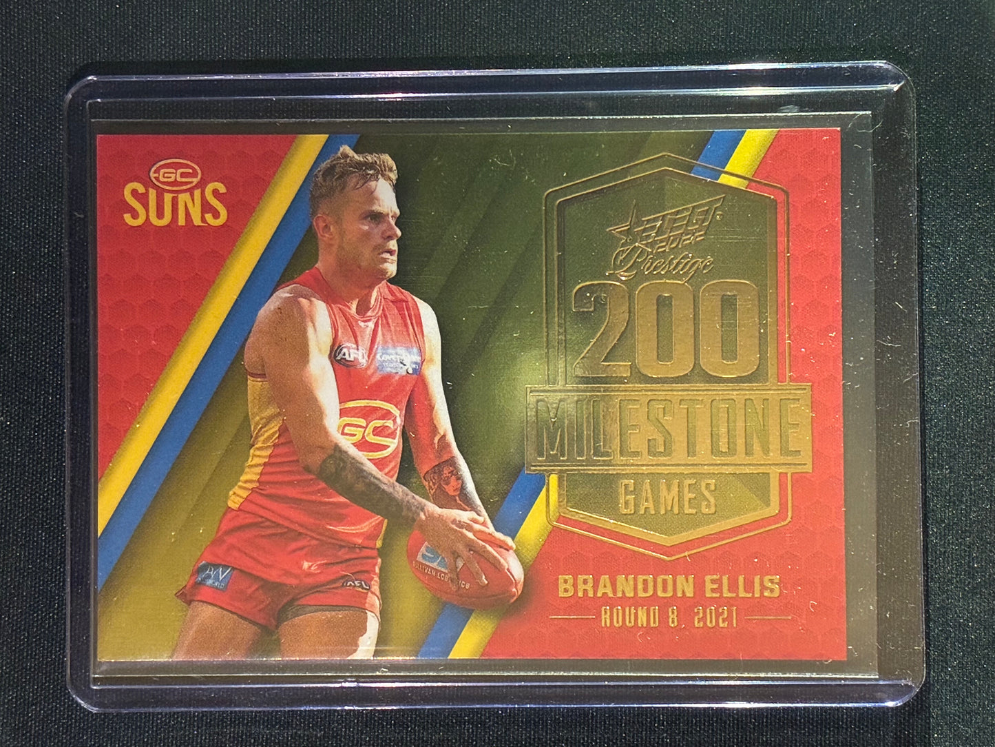 2022 Footy Stars Prestige BRANDON ELLIS AFL Milestone Games 131/195
