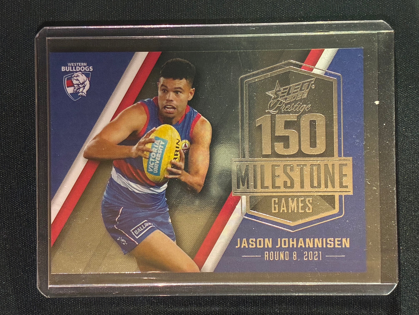 2022 Footy Stars Prestige JASON JOHANNISEN AFL Milestone Games 30/195