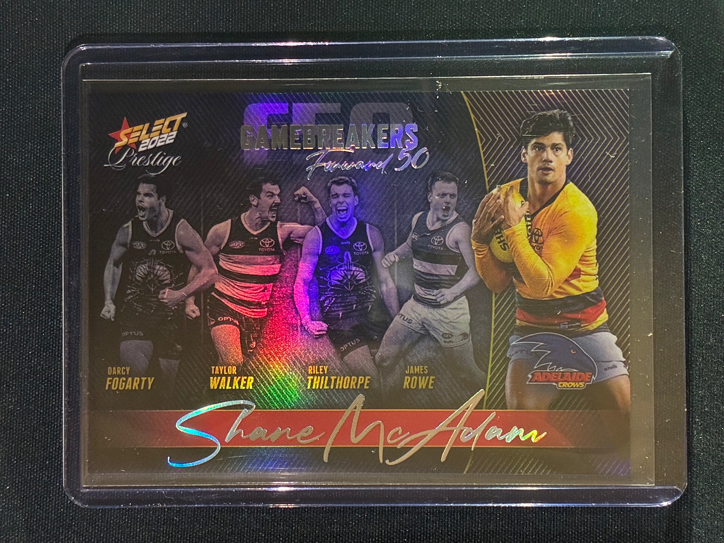 2022 Footy Stars Prestige SHANE MCADAM Gamebreakers Forward 50 569/750