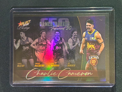 2022 Footy Stars Prestige CHARLIE CAMERON Gamebreakers Forward 50 229/750