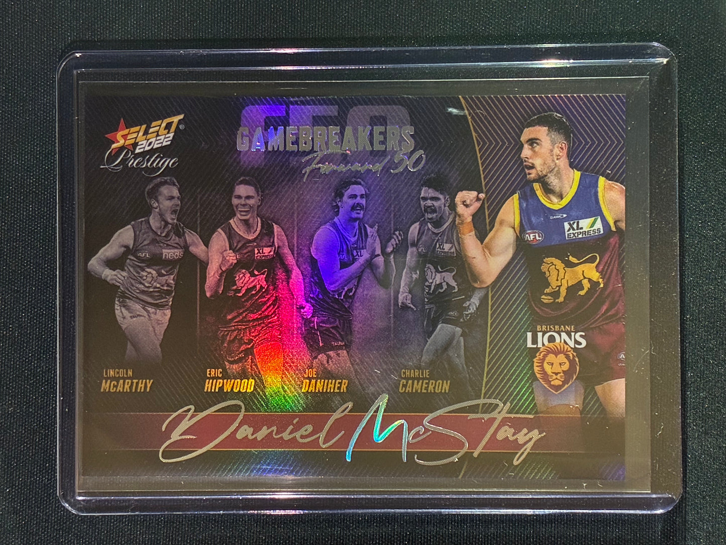 2022 Footy Stars Prestige DANIEL MCSTAY Gamebreakers Forward 50 714/750