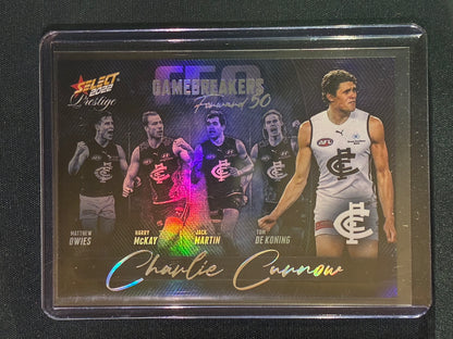 2022 Footy Stars Prestige CHARLIE CURNOW Gamebreakers Forward 50 529/750