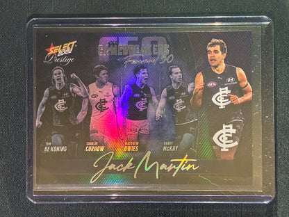 2022 Footy Stars Prestige JACK MARTIN Gamebreakers Forward 50 580/750