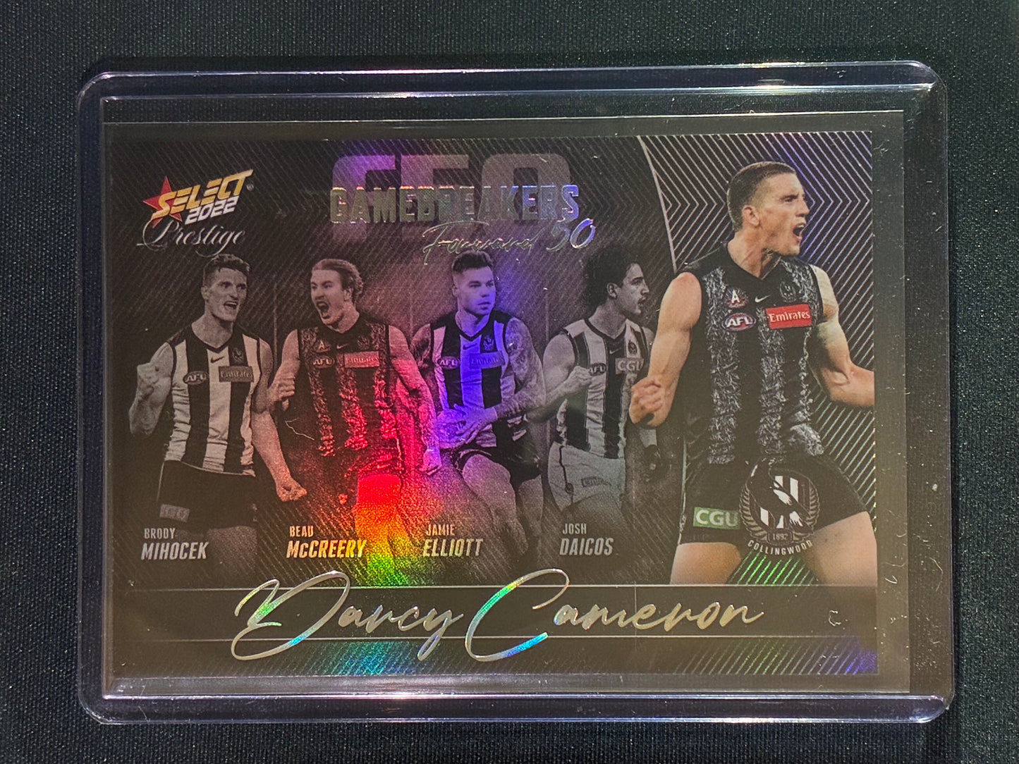 2022 Footy Stars Prestige DARCY CAMERON Gamebreakers Forward 50 723/750