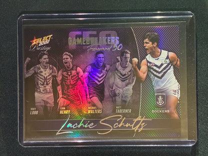 2022 Footy Stars Prestige LACHIE SCHULTZ Gamebreakers Forward 50 84/750