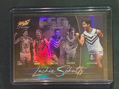 2022 Footy Stars Prestige LACHIE SCHULTZ Gamebreakers Forward 50 241/750