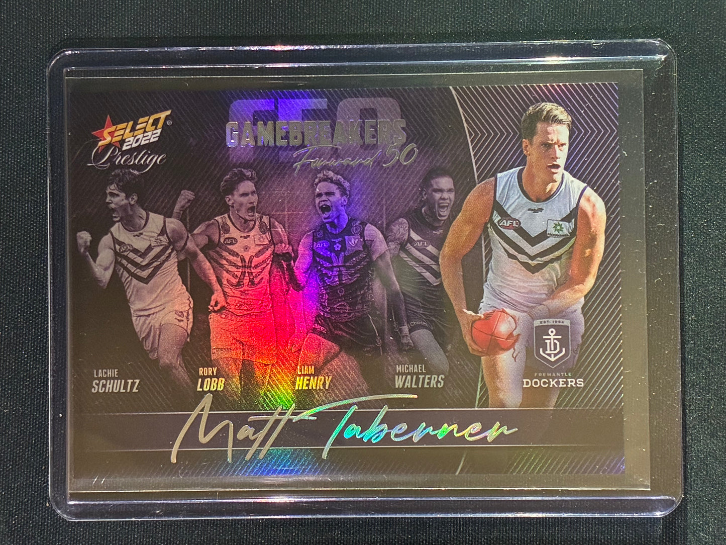 2022 Footy Stars Prestige MATT TABERNER Gamebreakers Forward 50 316/750