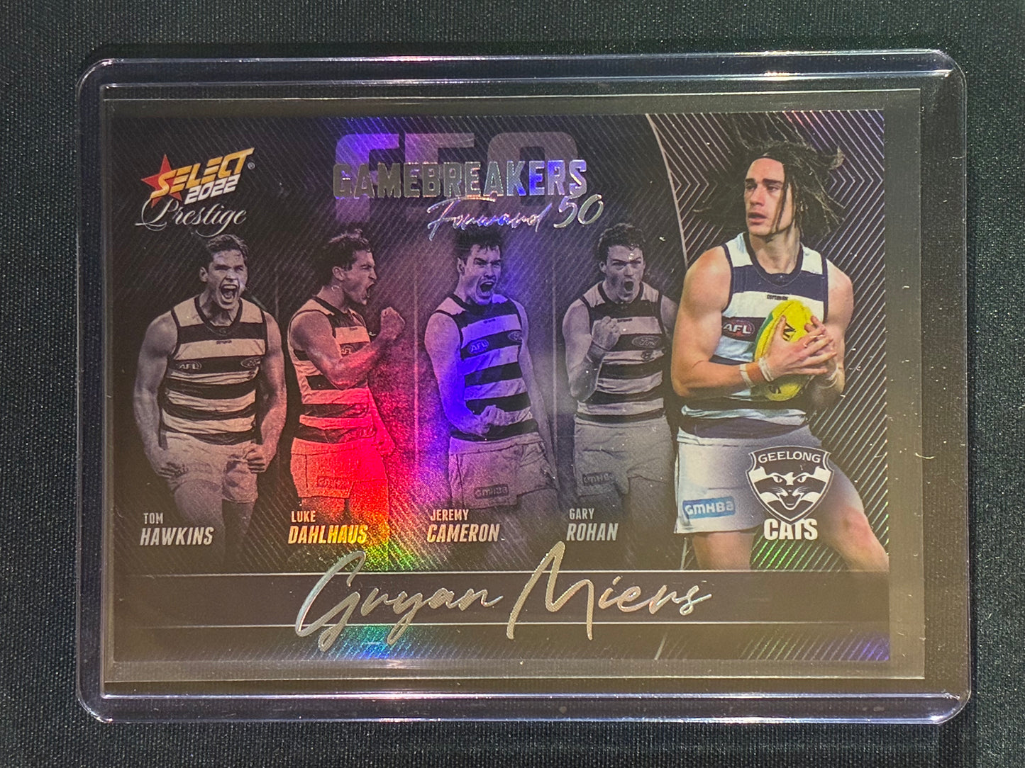 2022 Footy Stars Prestige GRYAN MIERS Gamebreakers Forward 50 227/750