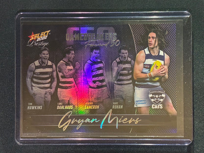 2022 Footy Stars Prestige GRYAN MIERS Gamebreakers Forward 50 545/750