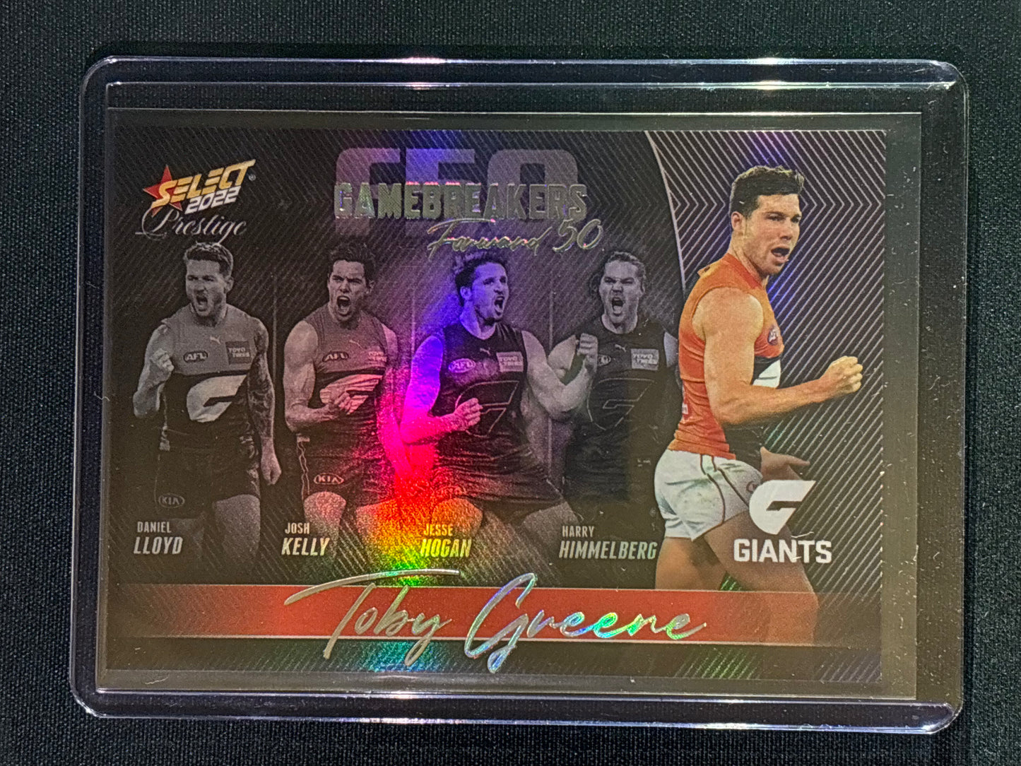 2022 Footy Stars Prestige TOBY GREENE Gamebreakers Forward 50 414/750