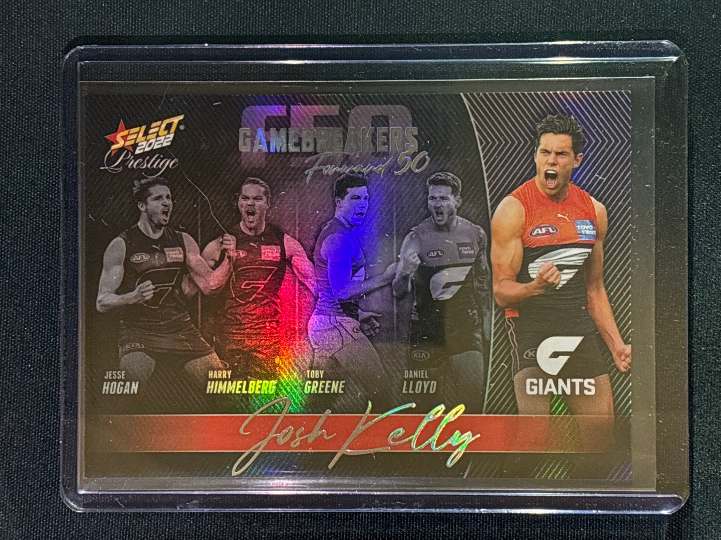 2022 Footy Stars Prestige JOSH KELLY Gamebreakers Forward 50 397/750