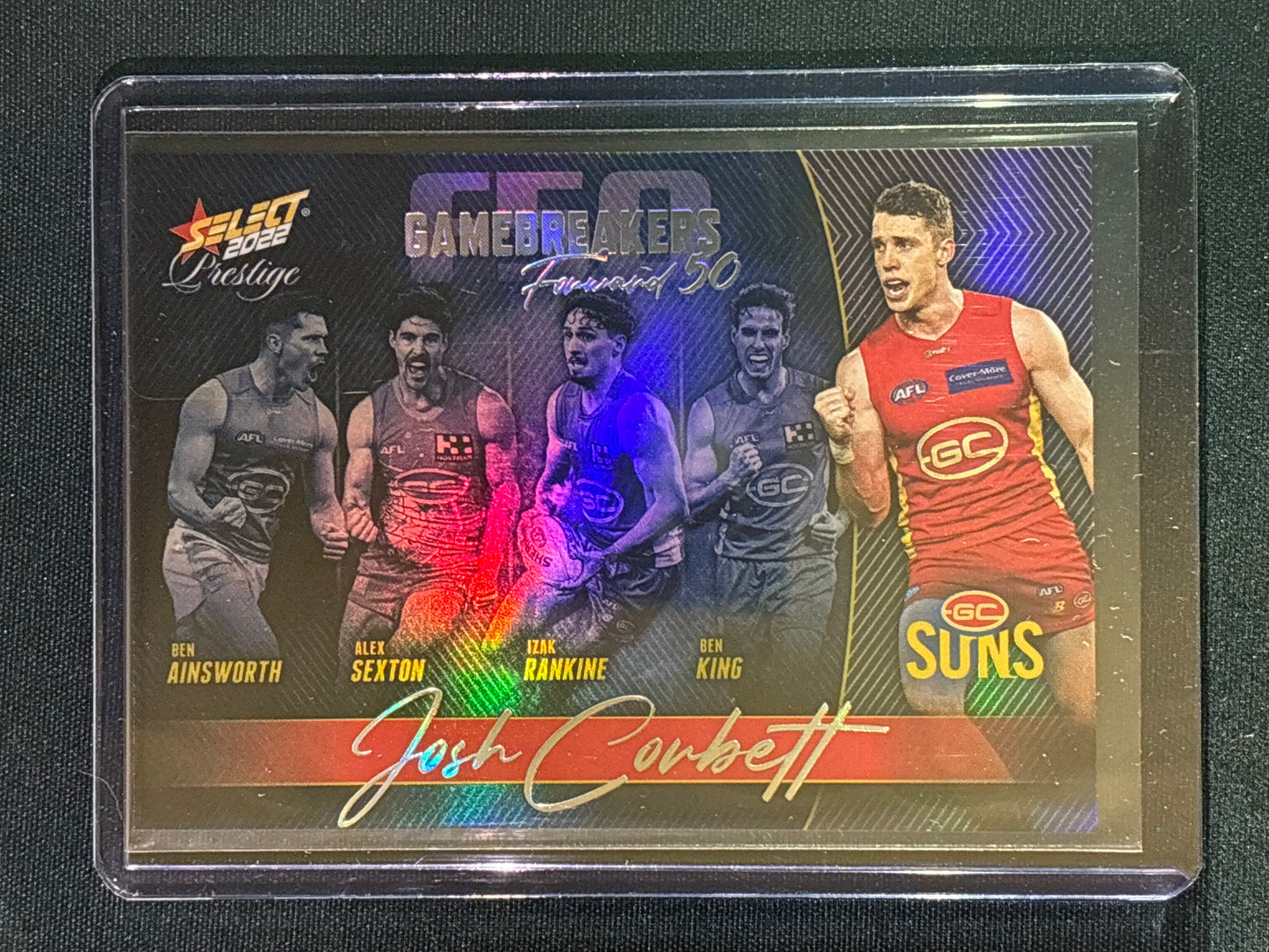 2022 Footy Stars Prestige JOSH CORBETT Gamebreakers Forward 50 239/750