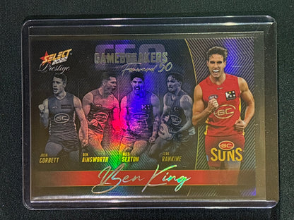 2022 Footy Stars Prestige BEN KING Gamebreakers Forward 50 743/750