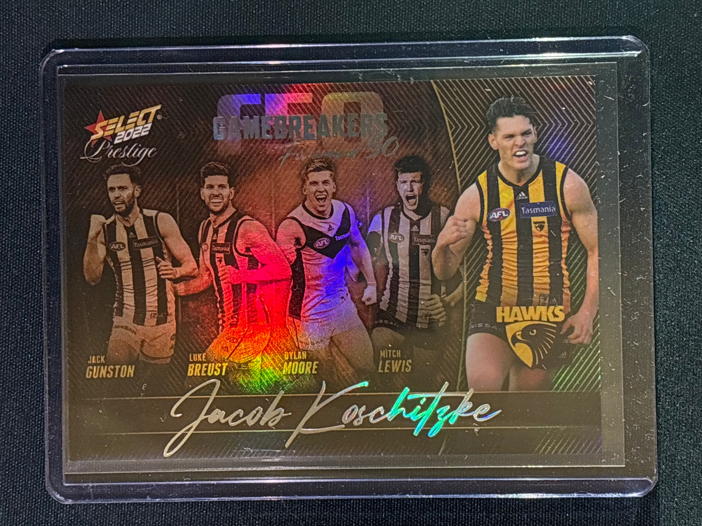 2022 Footy Stars Prestige JACOB KOSCHITZKE Gamebreakers Forward 50 389/750