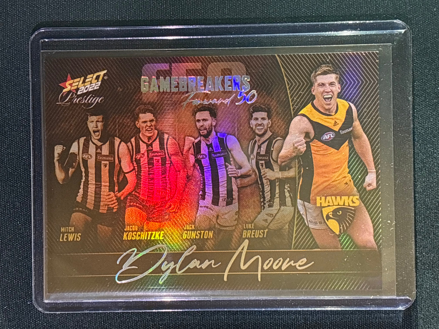 2022 Footy Stars Prestige DYLAN MOORE Gamebreakers Forward 50 429/750