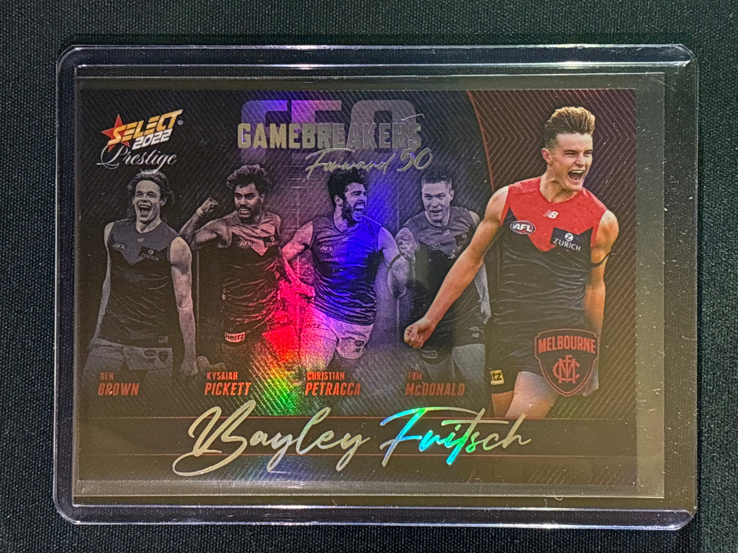 2022 Footy Stars Prestige BAYLEY FRITSCH Gamebreakers Forward 50 214/750