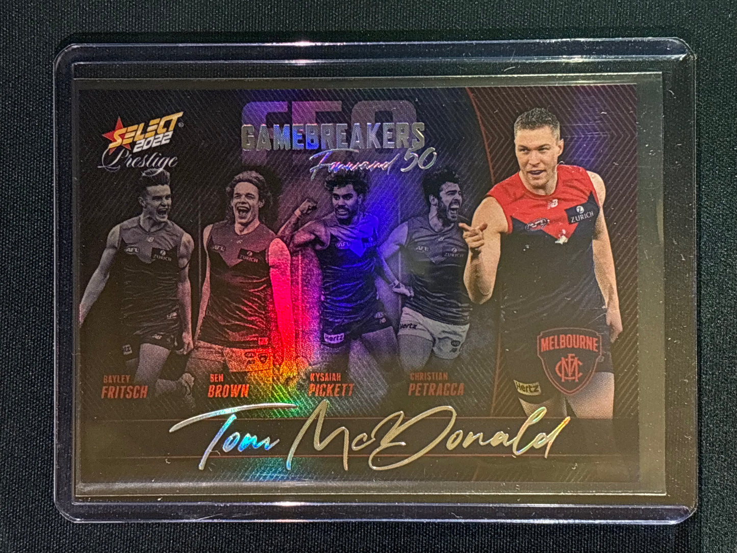 2022 Footy Stars Prestige TOM MCDONALD Gamebreakers Forward 50 457/750