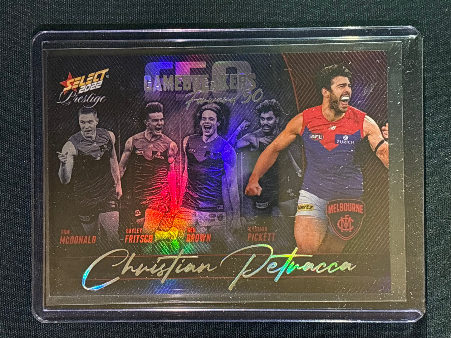 2022 Footy Stars Prestige CHRISTIAN PETRACCA Gamebreakers Forward 50 261/750
