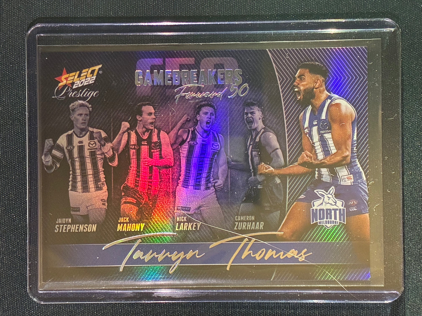 2022 Footy Stars Prestige TARRYN THOMAS Gamebreakers Forward 50 209/750