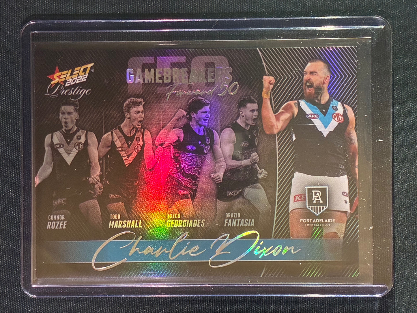 2022 Footy Stars Prestige CHARLIE DIXON Gamebreakers Forward 50 319/750