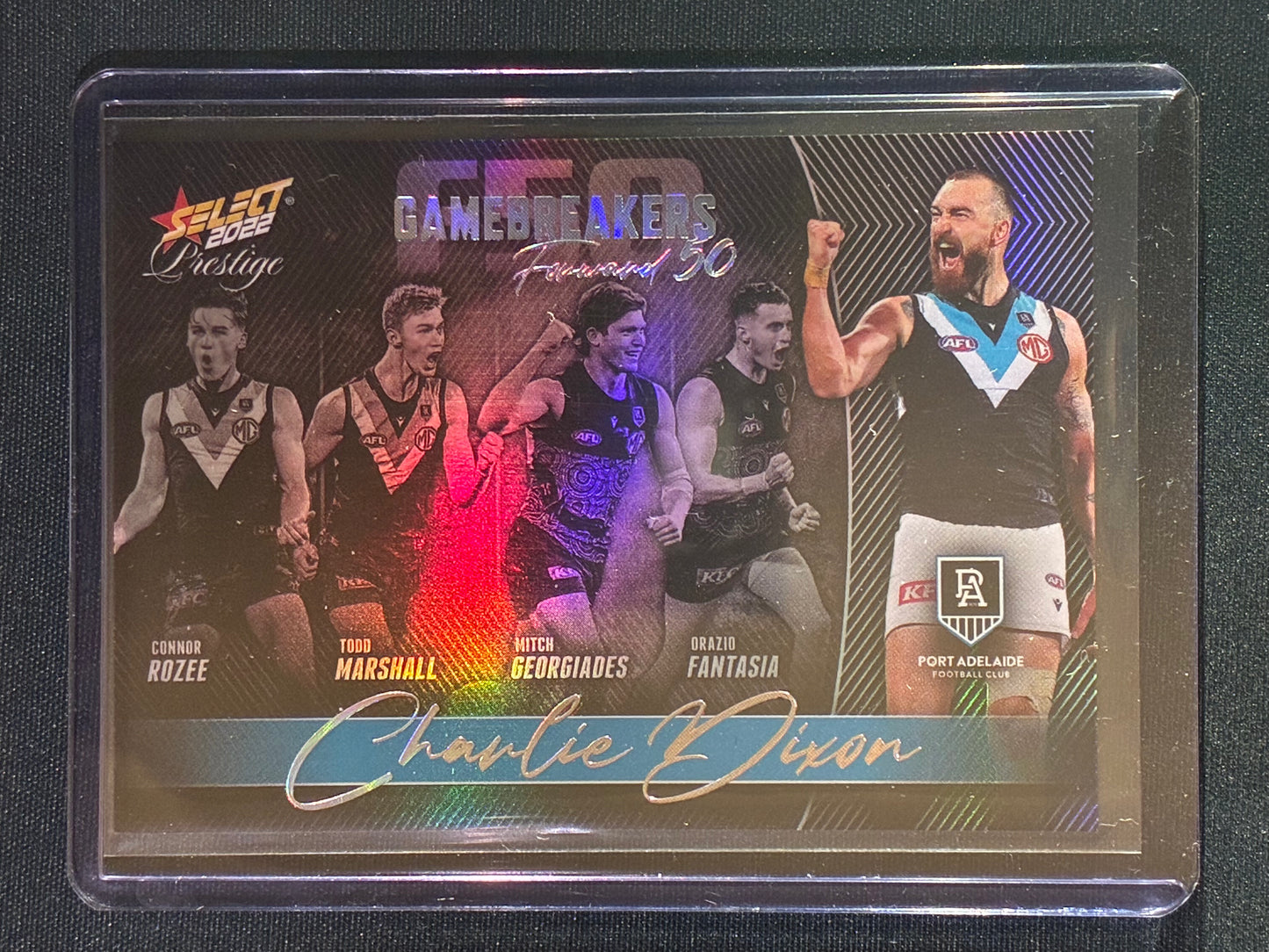 2022 Footy Stars Prestige CHARLIE DIXON Gamebreakers Forward 50 416/750
