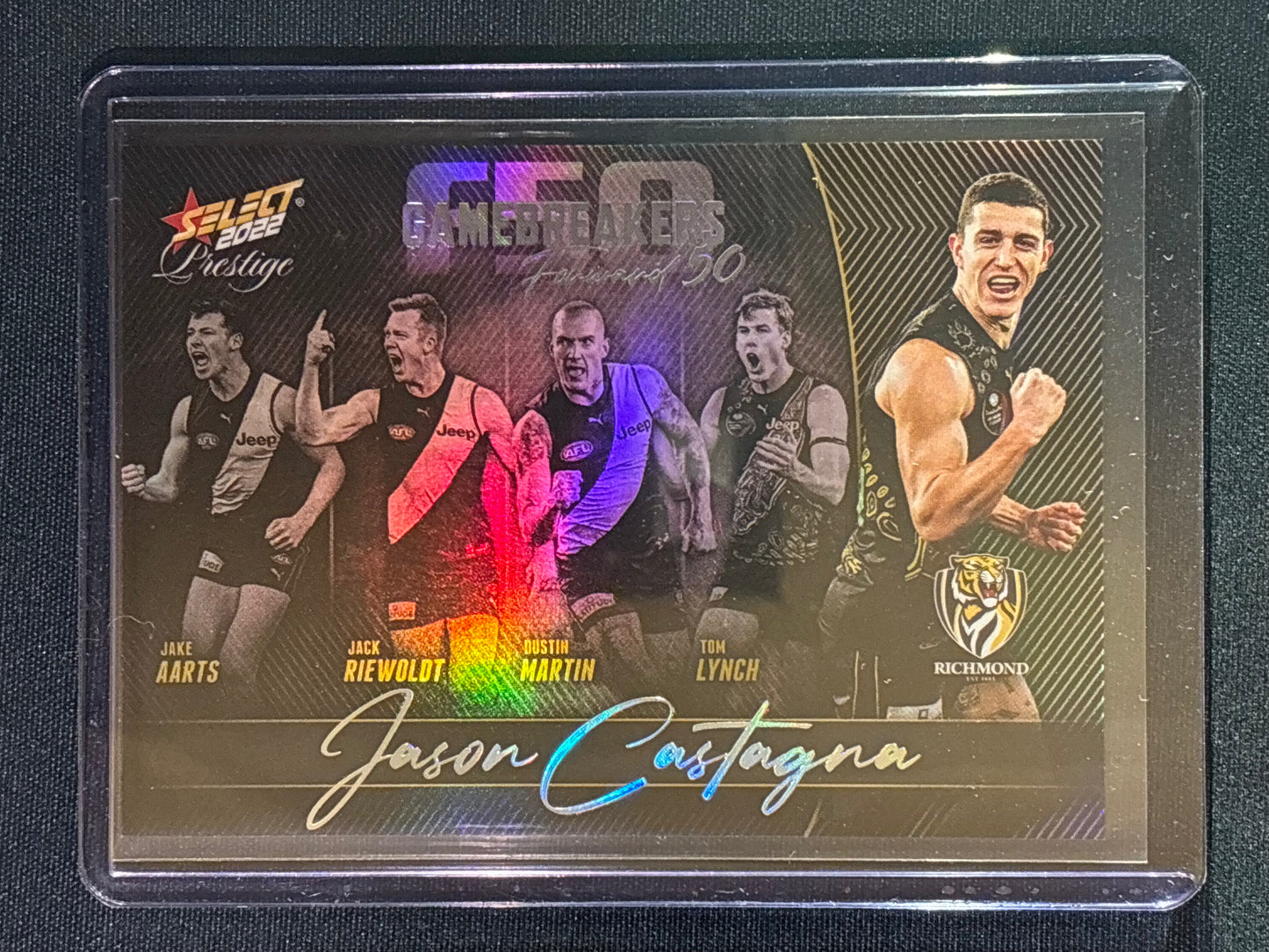 2022 Footy Stars Prestige JASON CASTAGNA Gamebreakers Forward 50 613/750