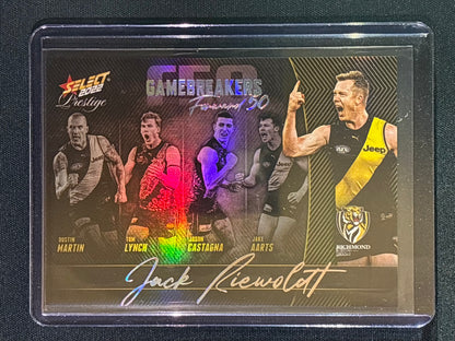 2022 Footy Stars Prestige JACK RIEWOLDT Gamebreakers Forward 50 530/750