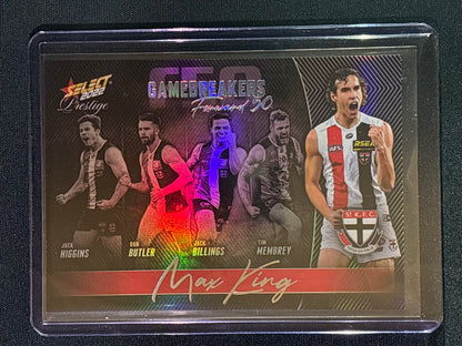 2022 Footy Stars Prestige MAX KING Gamebreakers Forward 50 706/750
