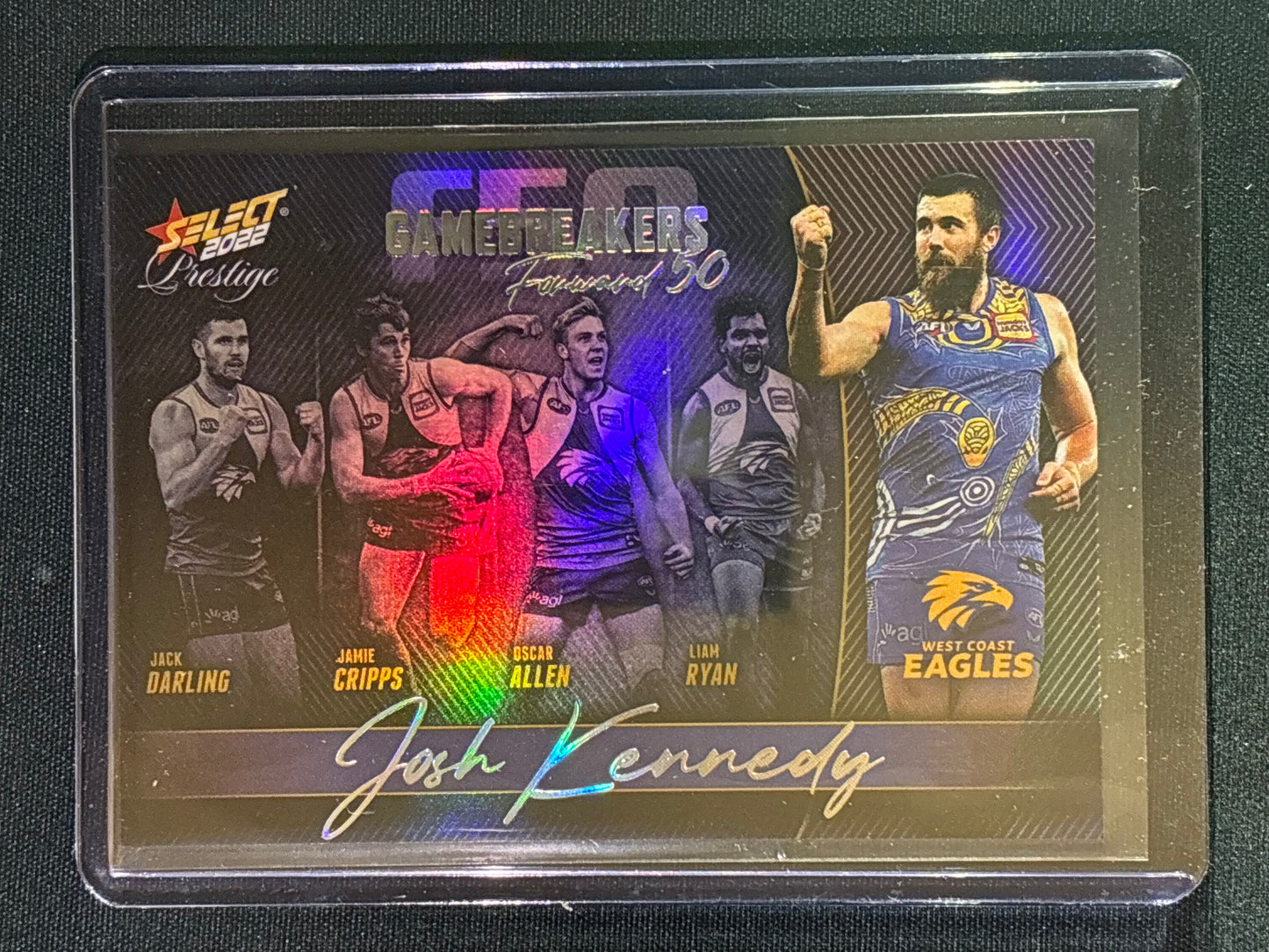 2022 Footy Stars Prestige JOSH KENNEDY Gamebreakers Forward 50 541/750