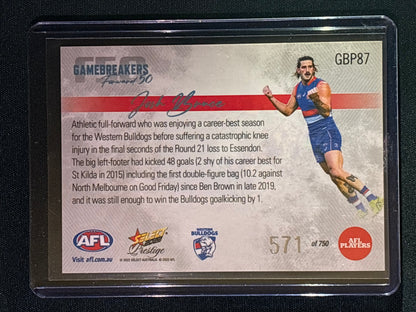 2022 Footy Stars Prestige JOSH BRUCE Gamebreakers Forward 50 571/750