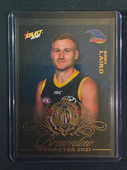 2021 Footy Stars RORY LAIRD Brownlow Predictor Gold 56/140