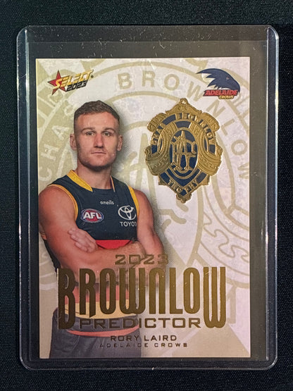 2023 Footy Stars RORY LAIRD Brownlow Predictor Gold 196/260